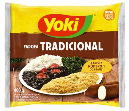 Yoki Seasoned Cassava Flour (Farofa Tradicional) 400g