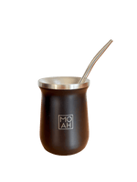 MOAH Base Mate Gourd, Straw and Cleaning Brush Set (Mate and bombilla) - Accesories - Hispanic Pantry