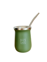 MOAH Base Mate Gourd, Straw and Cleaning Brush Set (Mate and bombilla) - Accesories - Hispanic Pantry