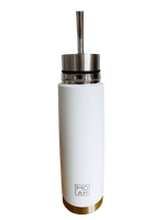 MOAH Buenos Aires Stainless Steel Self - pouring Mate Flask Kit 500ml (Mate Autocebante) - Accesories - Hispanic Pantry