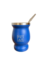 MOAH Concavex Mate Gourd, Straw and Cleaning Brush Set (Mate and bombilla) - Accesories - Hispanic Pantry