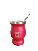 MOAH Concavex Mate Gourd, Straw and Cleaning Brush Set (Mate and bombilla) - Accesories - Hispanic Pantry