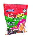 Bon Bon Bum Bubble Gum Lollipops Miscellaneous Colombina Bag (24u) 