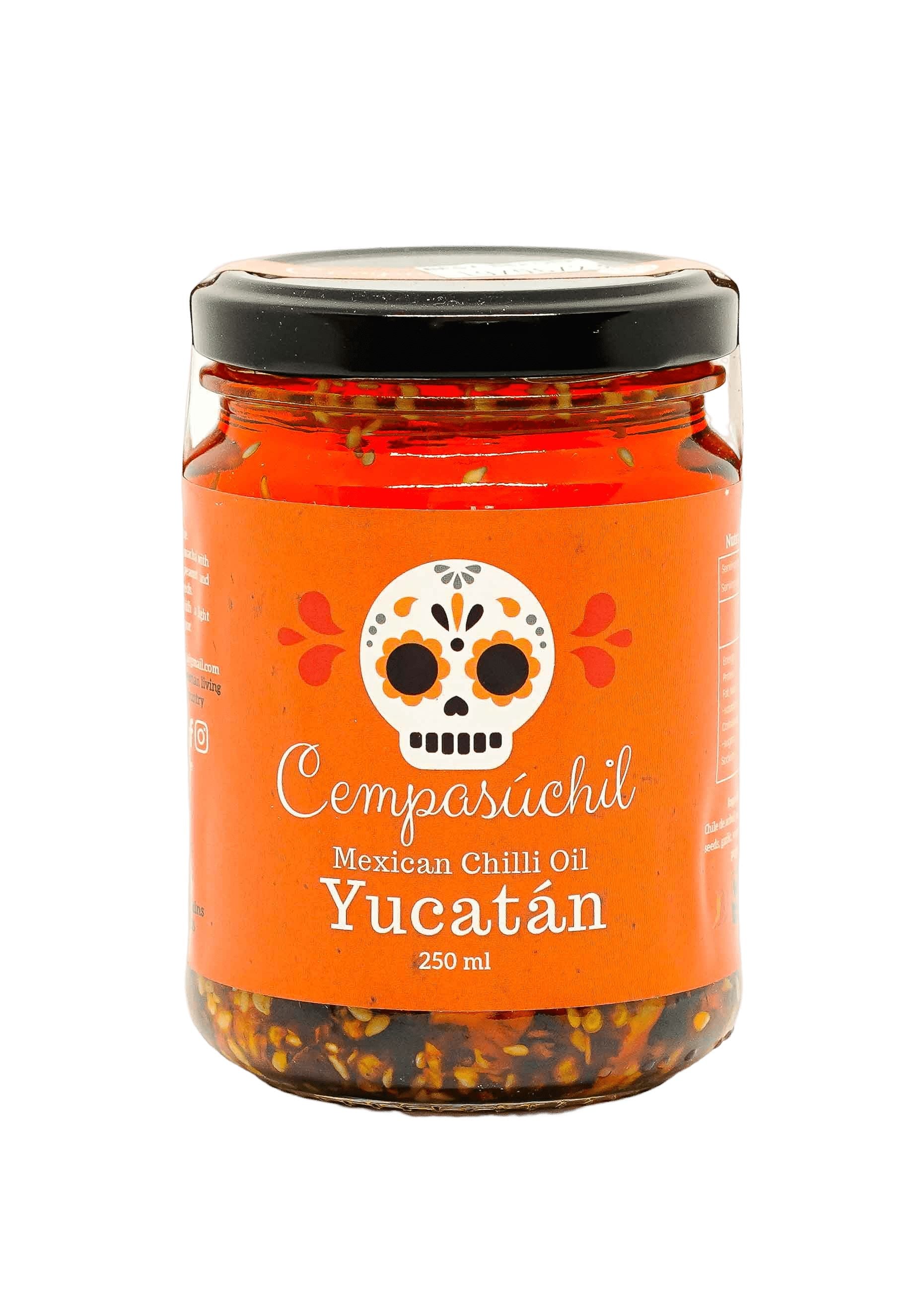 Cempasuchil Yucatan Salsa Macha - Chillie Oil 250ml Sauces Cempasuchil 