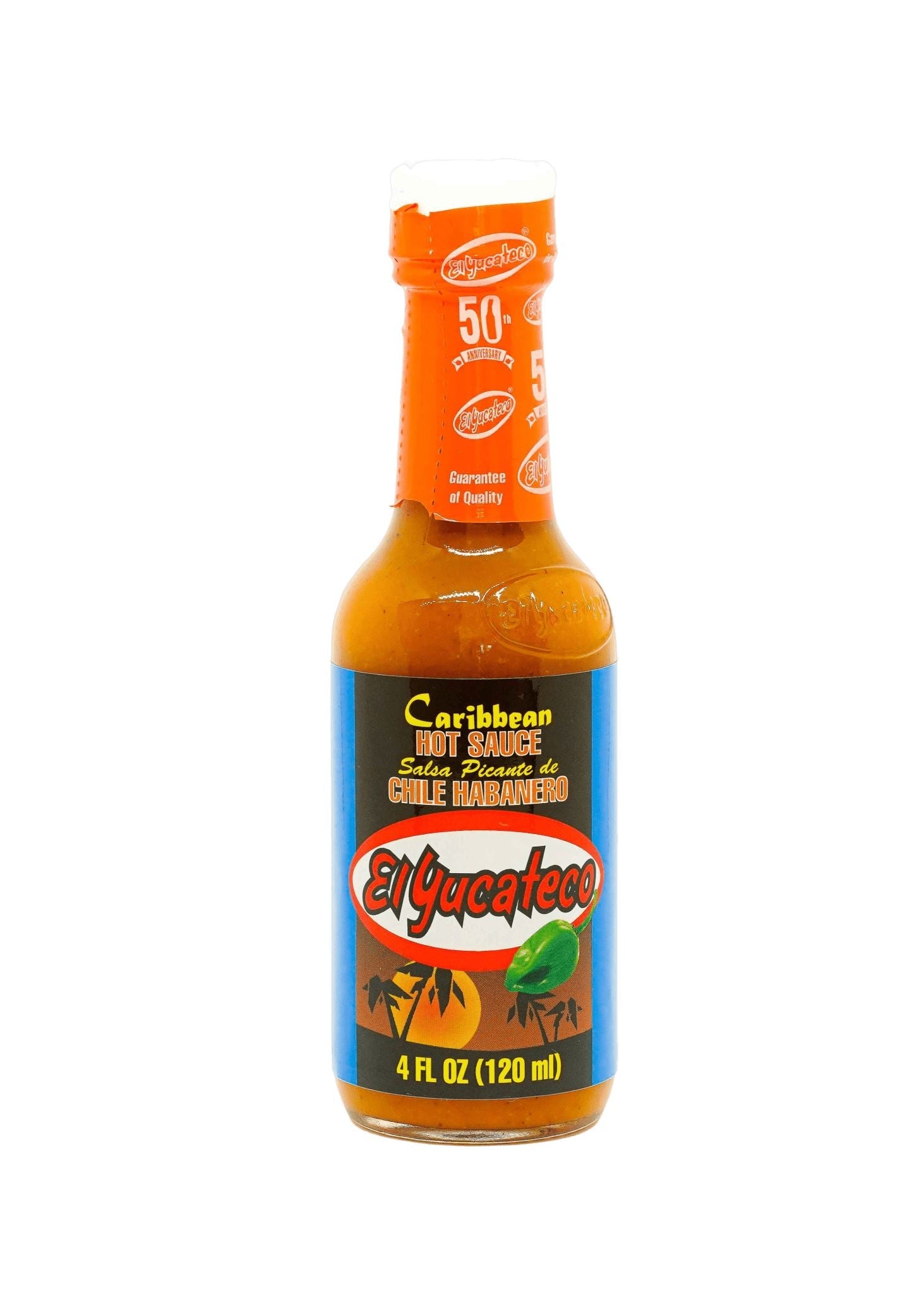 El Yucateco Caribbean Hot Sauce 120ml Sauces El Yucateco 