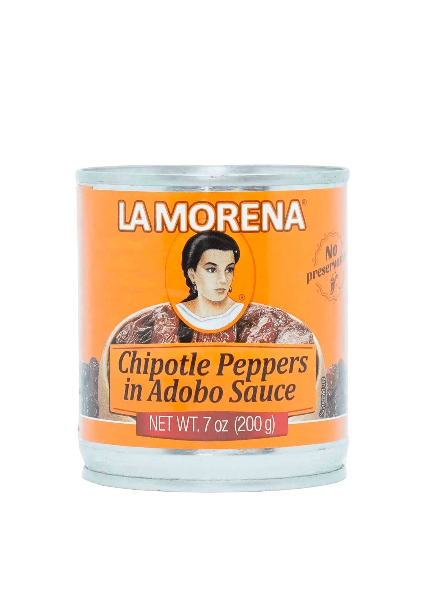 La Morena Chipotle Peppers in Adobo Sauce 200g Chillies La Morena 