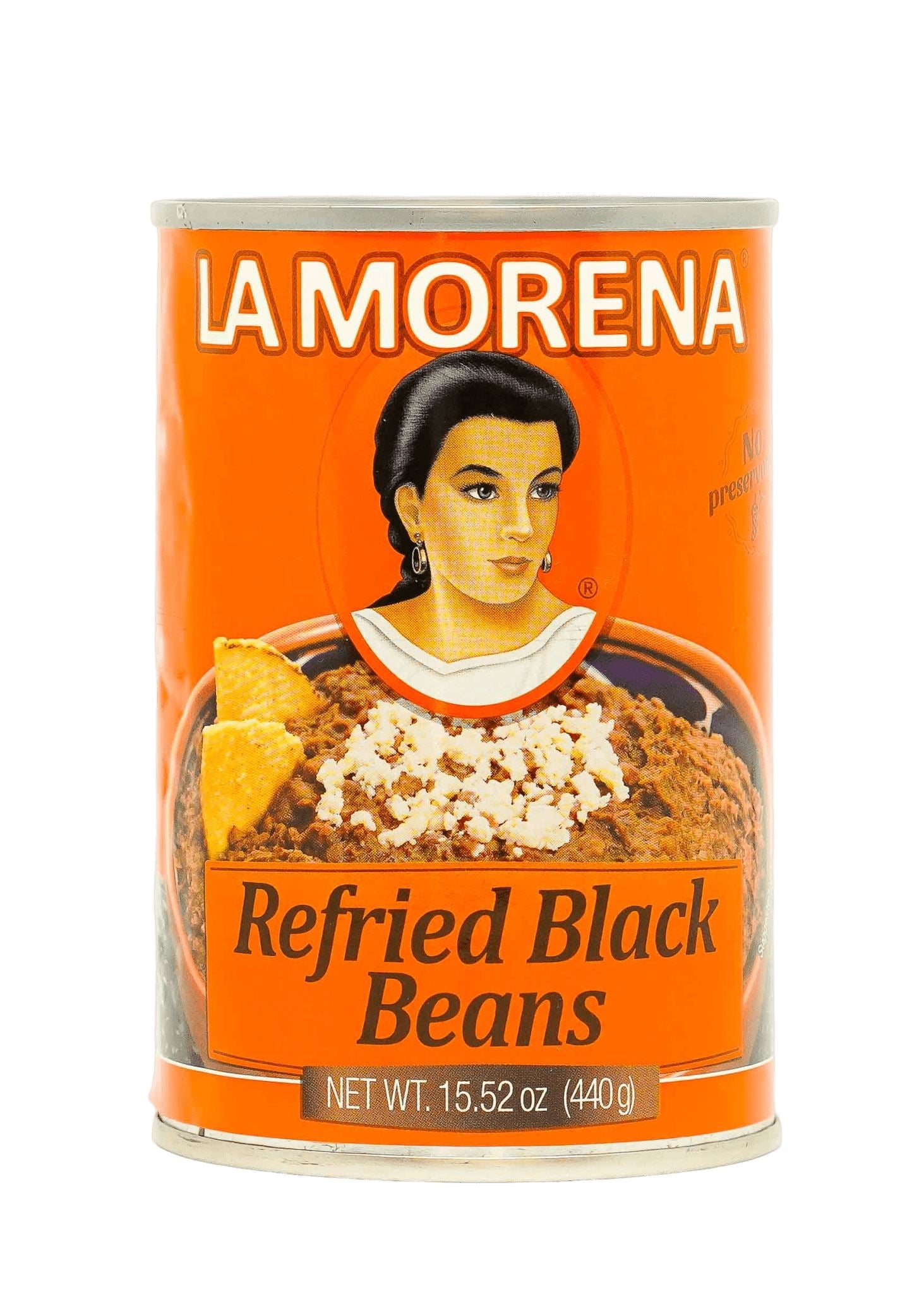 La Morena Refried Black Beans 440g Beans La Morena 