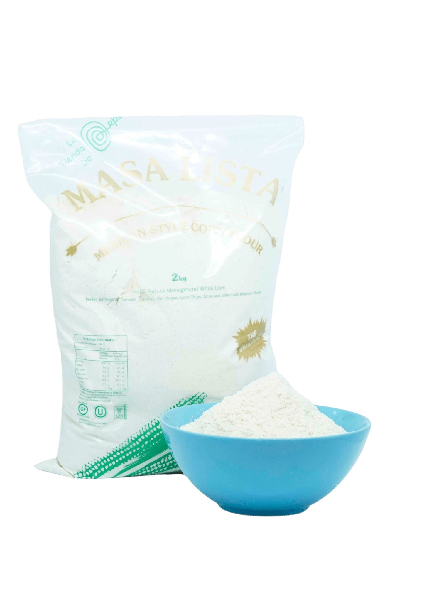 La Tienda Mexican Style Corn Flour (Masa Harina) 2kg Flours Grang Food House 