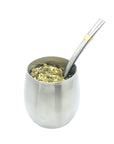 SSteel Mate Gourd and Straw Set - Chico (Mate and bombilla) Mates Hispanic Pantry 