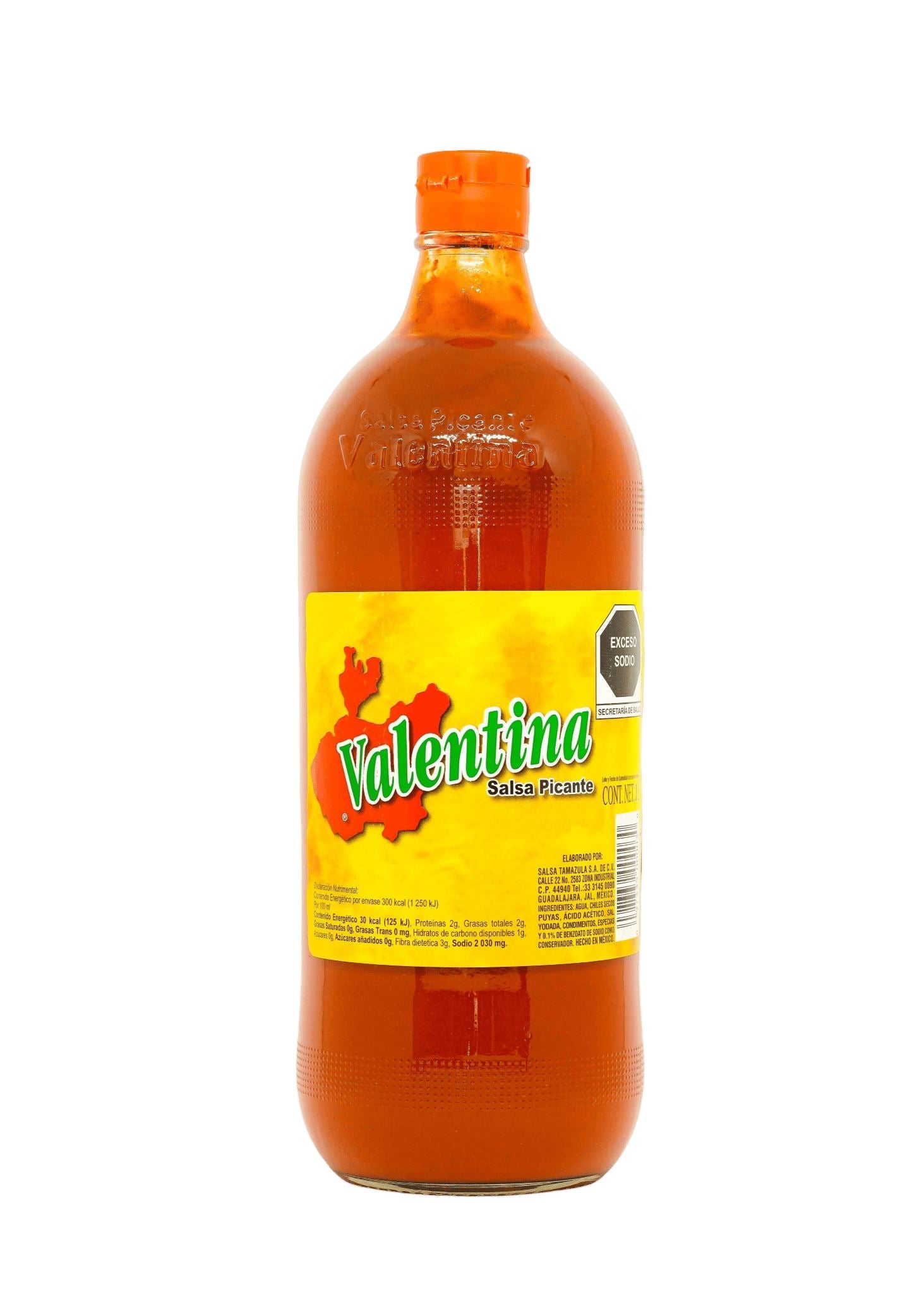 Valentina Hot Sauce - Yellow Label 150ml / 370ml / 1L Sauces Tamazula Group 1L 