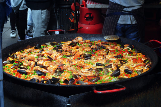 Chicken, Chorizo + Seafood Paella - Hispanic Pantry