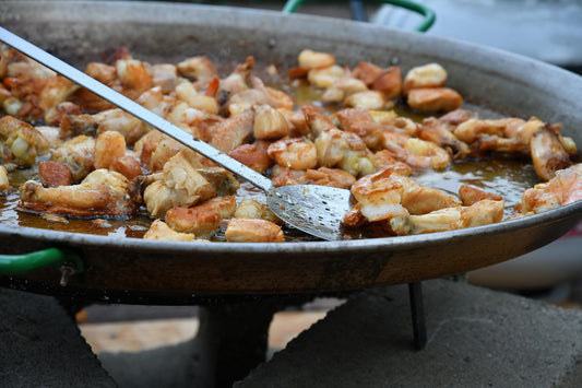 Easy Spanish Paella with Chicken and Roasted Red Peppers - Hispanic Pantry