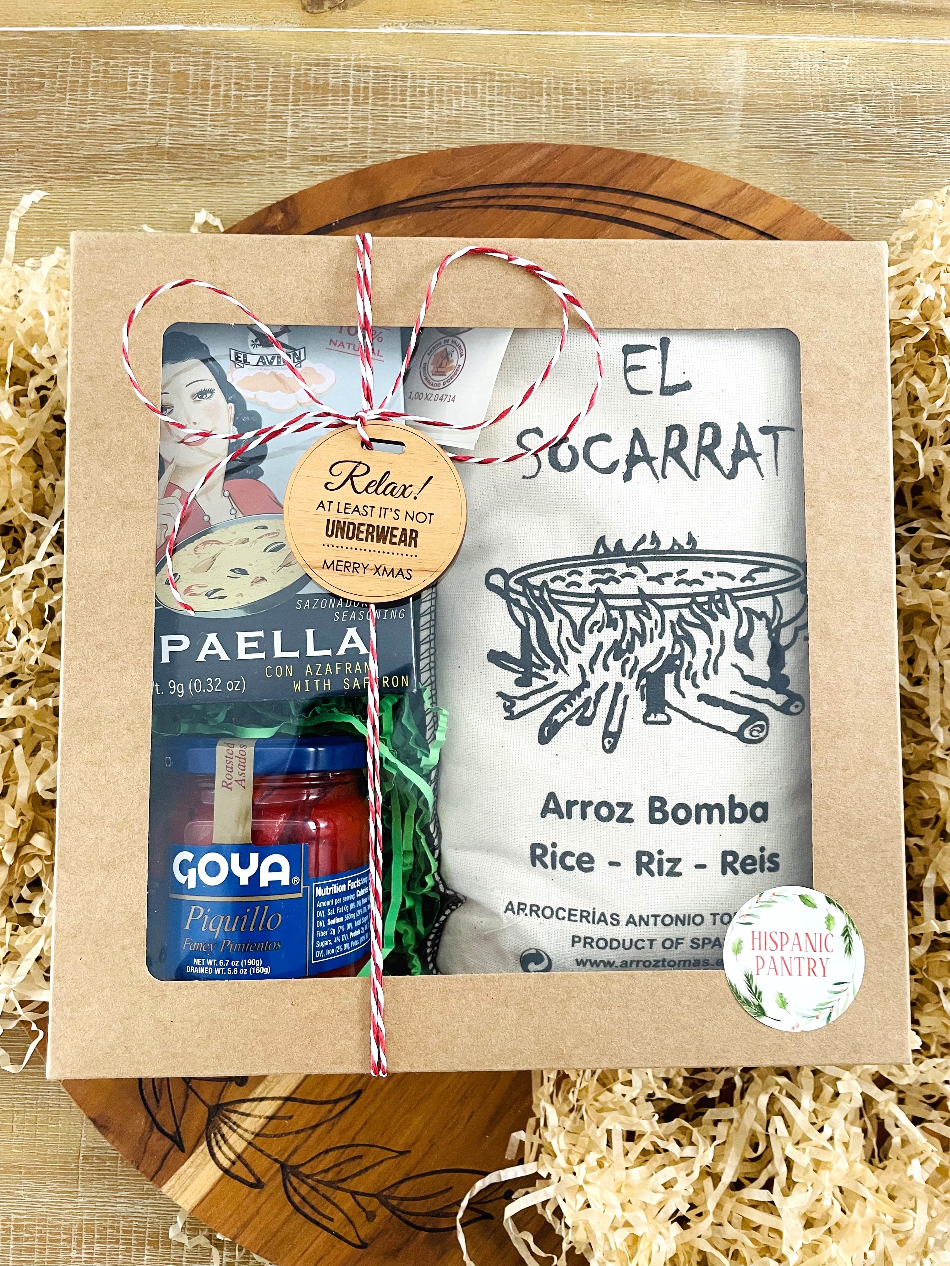 Spanish Paella Hamper - Bomba Rice Christmas Edition