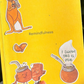 "Carry-on Home" Argentinian Sticker Sheet – Original Illustrations by Valeria Gottau