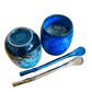 MOAH Ceramic Mate Gourd and Straw Set (Mate and bombilla)