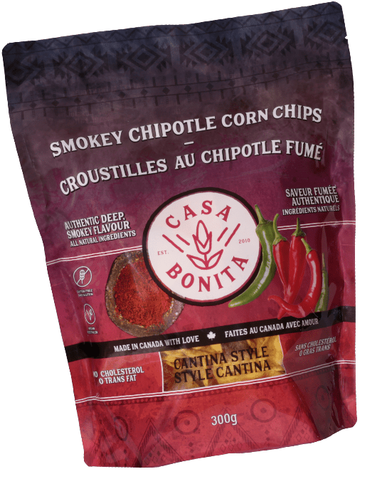 Casa Bonita Chipotle Corn Chips (Totopos) 300g - Miscellaneous - Hispanic Pantry
