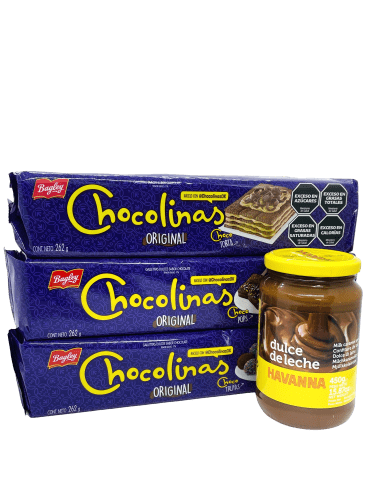 Chocotorta Maxi Pack - Chocolinas and Havanna Dulce de Leche