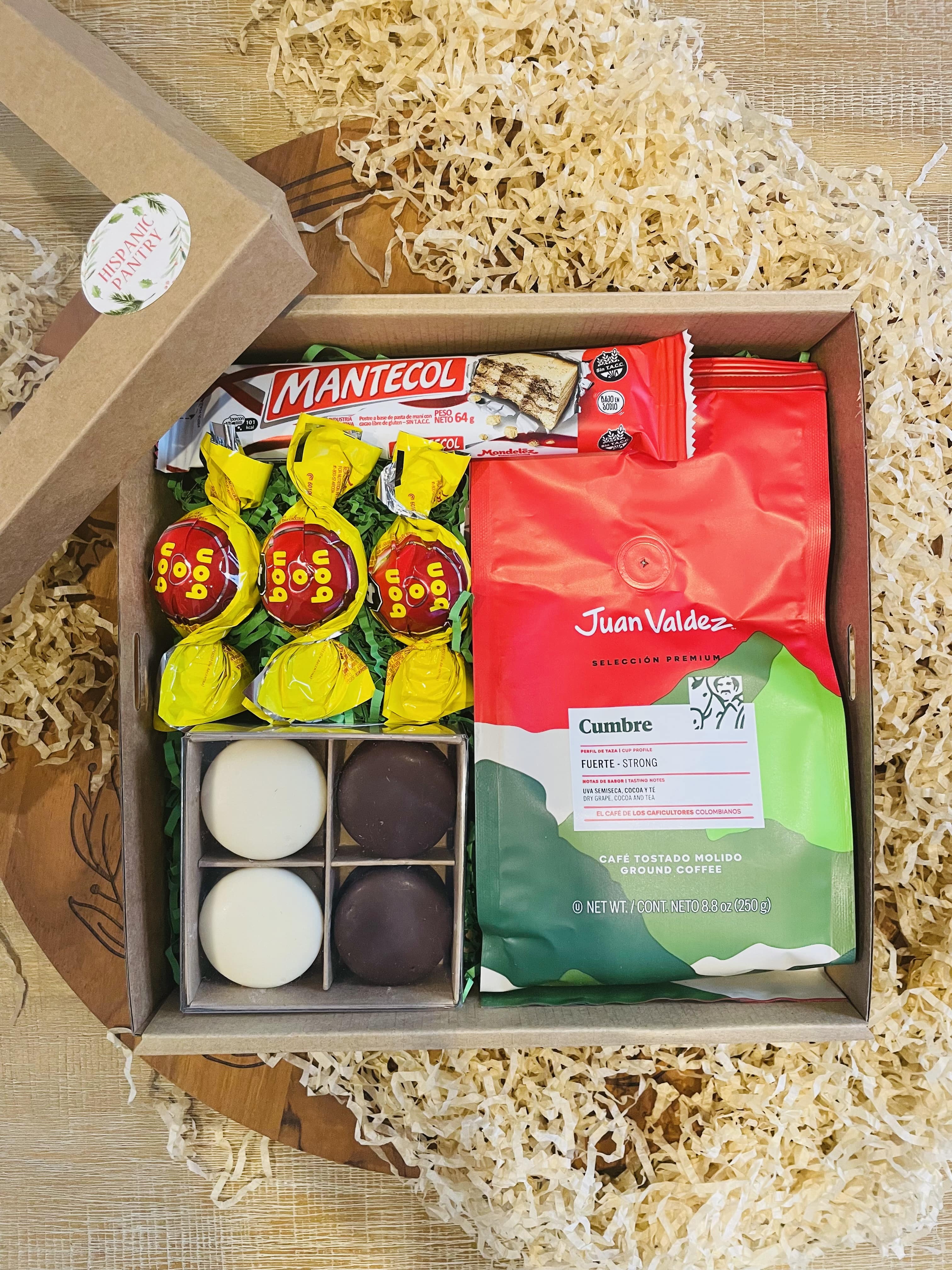 Juan Valdez Colombian Coffee and Sweets Hamper - Cumbre Premium Ground - Christmas Edition