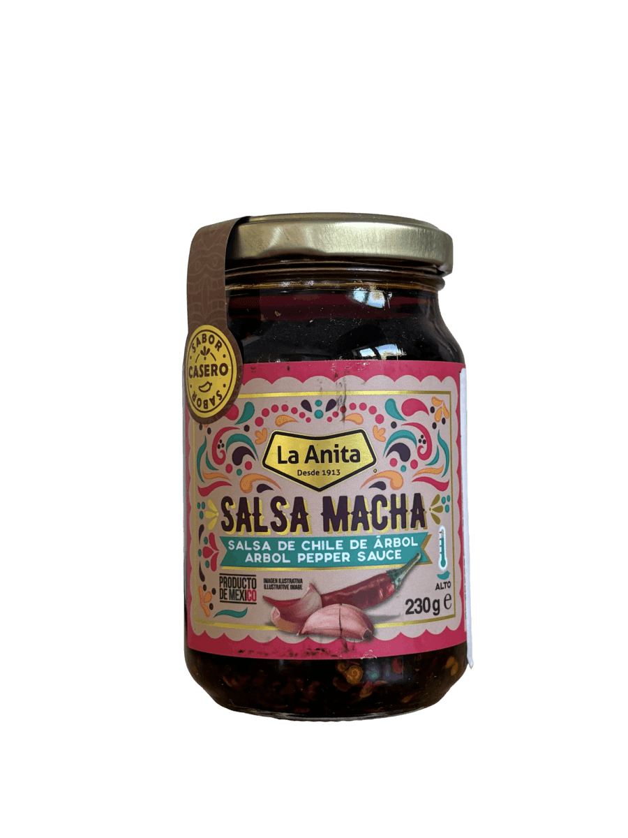 La Anita Salsa Macha - Arbol Chillie Sauce 230g - Sauces - Hispanic Pantry