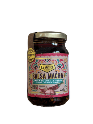 La Anita Salsa Macha - Arbol Chillie Sauce 230g - Sauces - Hispanic Pantry