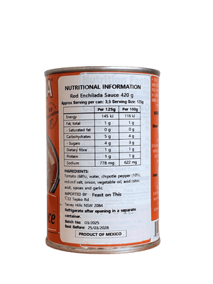 La Morena Red Enchilada Sauce 420g - Sauces - Hispanic Pantry