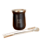 MOAH Base Mate Gourd, Straw and Cleaning Brush Set (Mate and bombilla) - Accesories - Hispanic Pantry