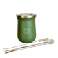 MOAH Base Mate Gourd, Straw and Cleaning Brush Set (Mate and bombilla) - Accesories - Hispanic Pantry
