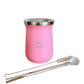 MOAH Base Mate Gourd, Straw and Cleaning Brush Set (Mate and bombilla) - Accesories - Hispanic Pantry