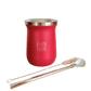 MOAH Base Mate Gourd, Straw and Cleaning Brush Set (Mate and bombilla) - Accesories - Hispanic Pantry
