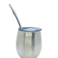 MOAH Flat Bombilla and Cleaning Brush - Mate Drinking Straw - Accesories - Hispanic Pantry