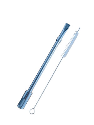 MOAH Uruguay Bombilla and Cleaning Brush - Mate Drinking Straw - Mates - Hispanic Pantry