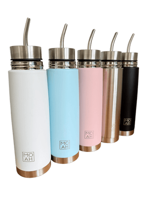 MOAH Buenos Aires Stainless Steel Self - pouring Mate Flask Kit 500ml (Mate Autocebante - Auto Mate) - Accesories - Hispanic Pantry