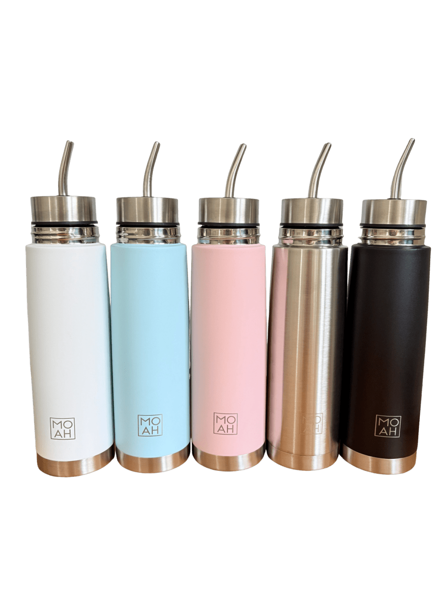 MOAH Buenos Aires Stainless Steel Self - pouring Mate Flask Kit 500ml (Mate Autocebante - Auto Mate) - Accesories - Hispanic Pantry