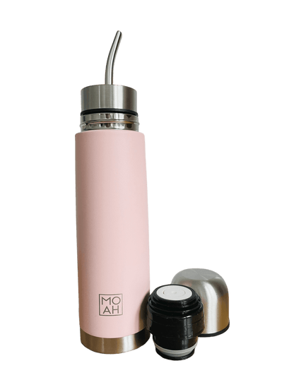 MOAH Buenos Aires Stainless Steel Self - pouring Mate Flask Kit 500ml (Mate Autocebante) - Accesories - Hispanic Pantry