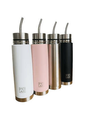MOAH Buenos Aires Stainless Steel Self - pouring Mate Flask Kit 500ml (Mate Autocebante) - Accesories - Hispanic Pantry