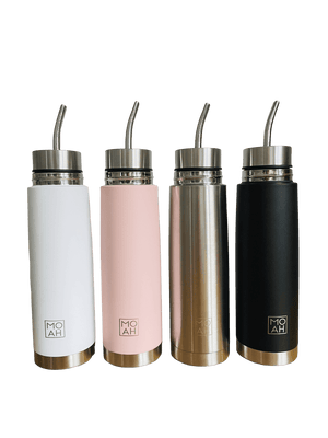 MOAH Buenos Aires Stainless Steel Self - pouring Mate Flask Kit 500ml (Mate Autocebante) - Accesories - Hispanic Pantry