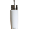 MOAH Buenos Aires Stainless Steel Self-pouring Mate Flask Kit 500ml (Mate Autocebante) - White