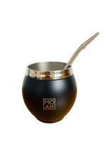MOAH Calabash Mate Gourd and Straw Set (Mate and bombilla) - Mates - Hispanic Pantry