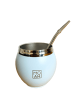 MOAH Calabash Mate Gourd and Straw Set (Mate and bombilla) - Mates - Hispanic Pantry