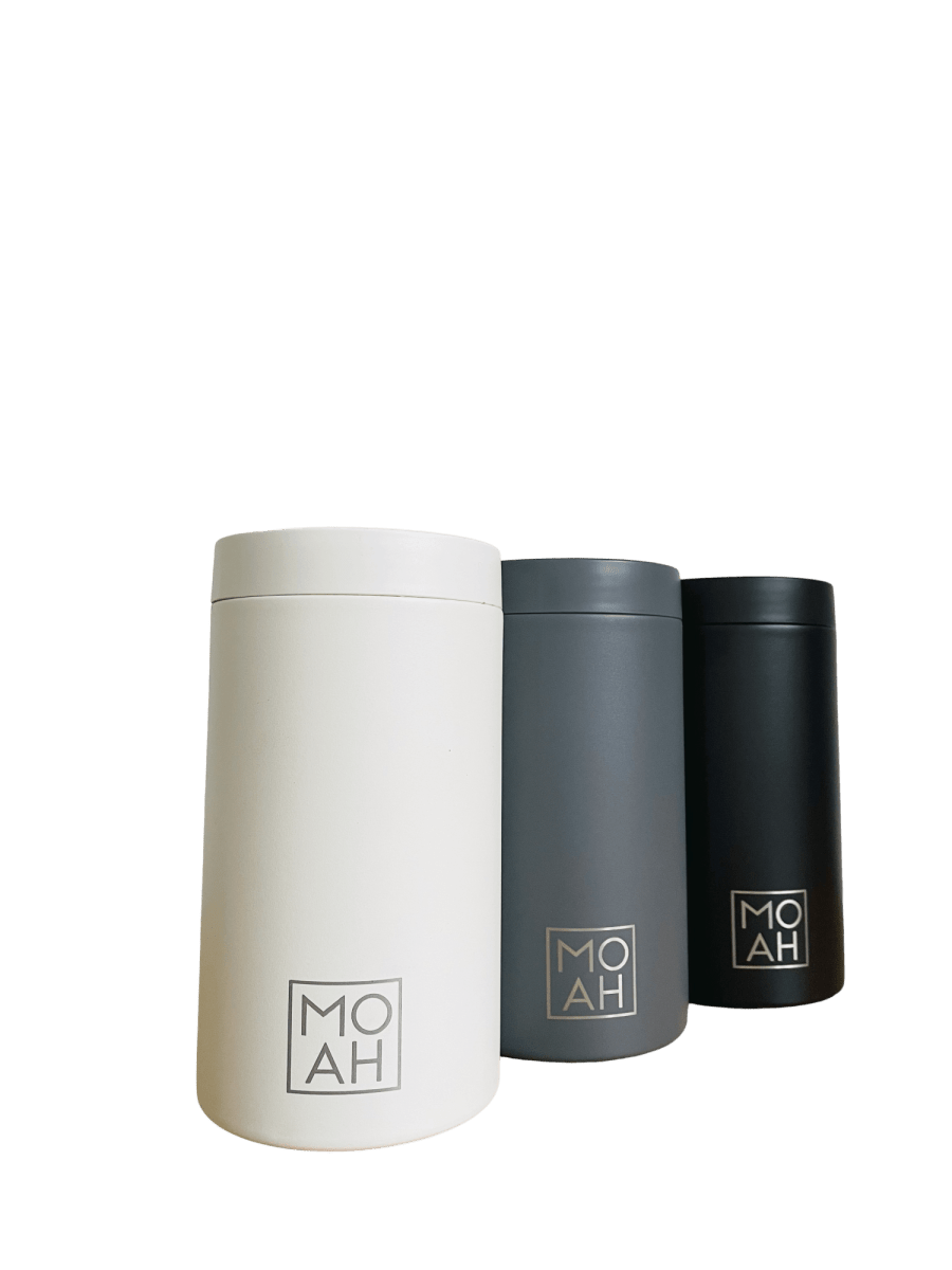 MOAH Yerba Mate Stainless Steel Canister with Pouring Beak (Yerbera) 300g - Accesories - Hispanic Pantry