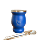 MOAH Concavex Mate Gourd, Straw and Cleaning Brush Set (Mate and bombilla) - Accesories - Hispanic Pantry