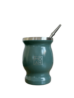 MOAH Concavex Mate Gourd, Straw and Cleaning Brush Set (Mate and bombilla) - Accesories - Hispanic Pantry