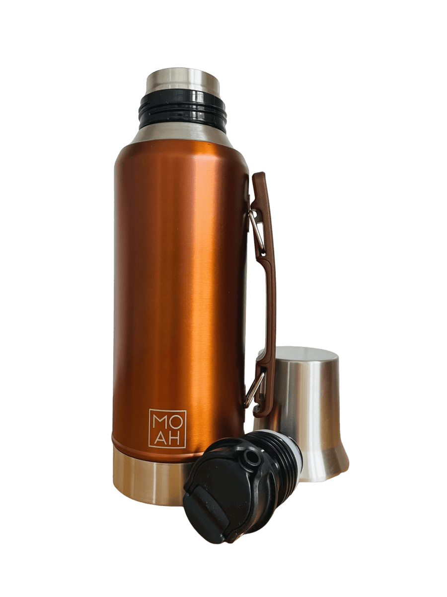 MOAH Cordoba Flask 1.2L - Stainless Steel Thermo Pico Cebador - Accesories - Hispanic Pantry