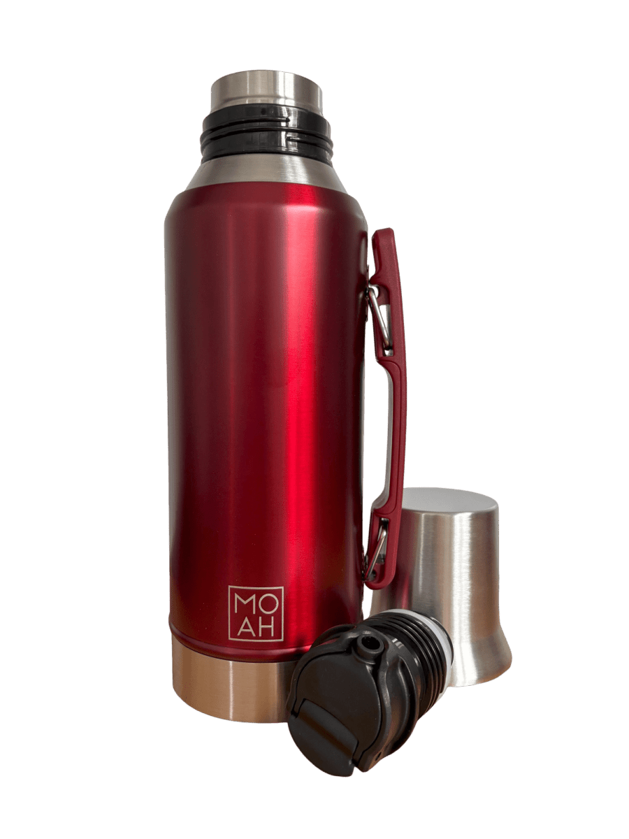 MOAH Cordoba Flask 1.2L - Stainless Steel Thermo Pico Cebador - Accesories - Hispanic Pantry