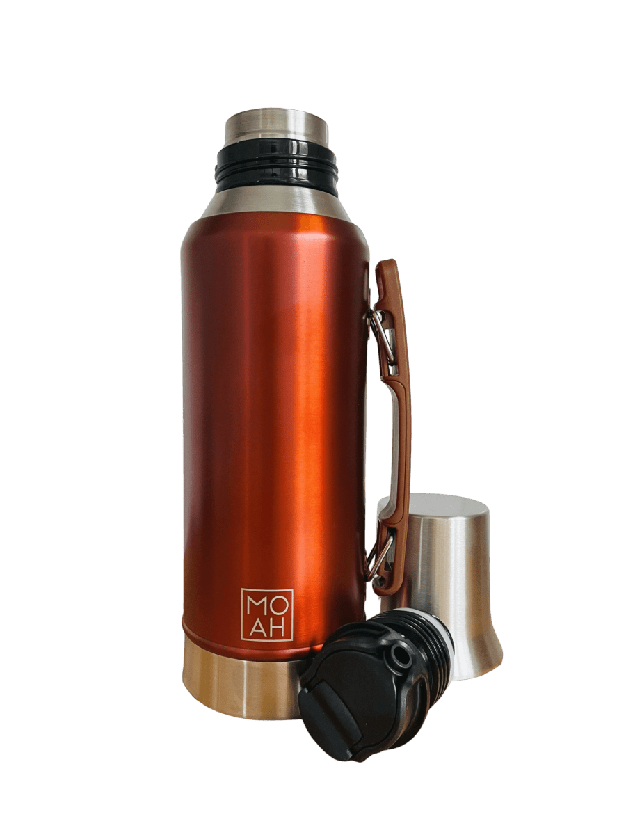 MOAH Cordoba Flask 1.2L - Stainless Steel Thermo Pico Cebador - Accesories - Hispanic Pantry