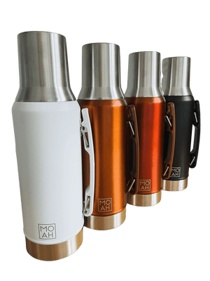 MOAH Cordoba Flask 1.2L - Stainless Steel Thermo Pico Cebador - Accesories - Hispanic Pantry