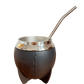 MOAH Crossed Mate Gourd and Straw Set (Mate and bombilla) - Accesories - Hispanic Pantry
