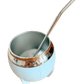 MOAH Crossed Mate Gourd and Straw Set (Mate and bombilla) - Accesories - Hispanic Pantry