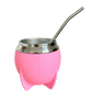 MOAH Crossed Mate Gourd and Straw Set (Mate and bombilla) - Accesories - Hispanic Pantry