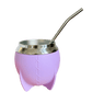 MOAH Crossed Mate Gourd and Straw Set (Mate and bombilla) - Accesories - Hispanic Pantry